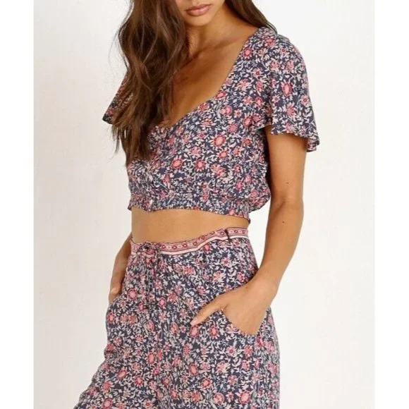 Spell & The Gypsy Collective Jasmine Crop Top size small - Picture 3 of 11